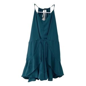 Green halter neck Romper